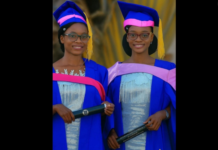 Meet Nigeria's Identical Twins Graduates With First Class Honours